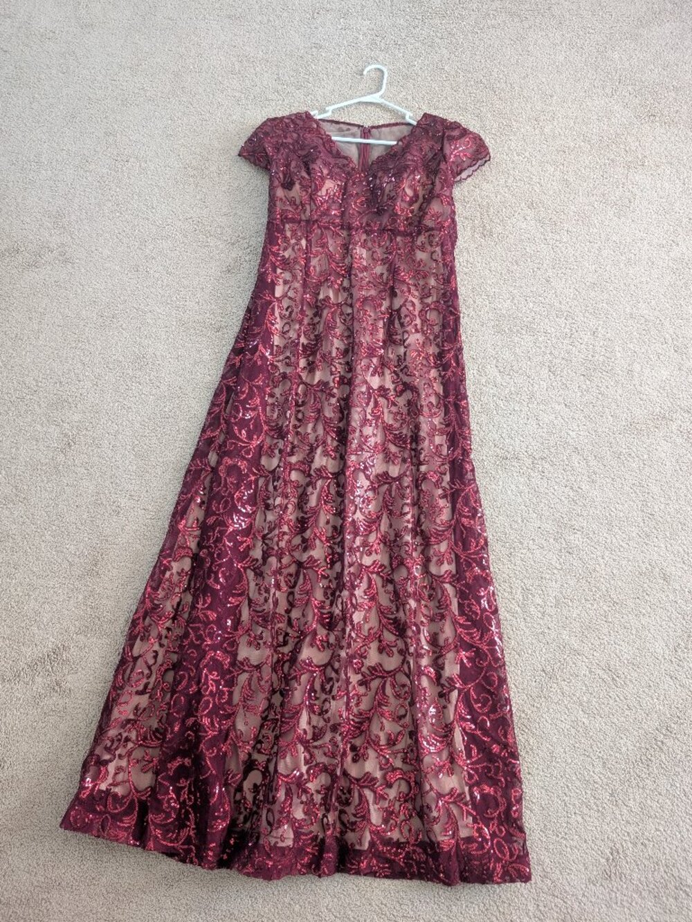 Sequined Ball Gown